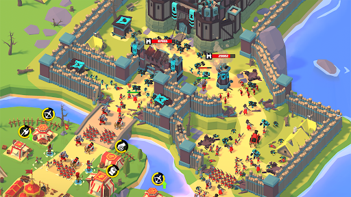 Idle Siege: Savaş Tycoon Oyunu ekran görüntüsü