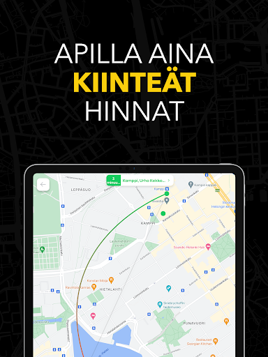 Taksi Helsinki ekran görüntüsü