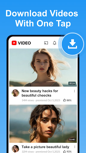 Pure Video Downloader - Player ekran görüntüsü