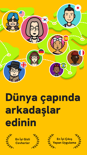 Slowly: Küresel Arkadaş Edinin ekran görüntüsü