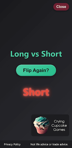 Long vs Short ekran görüntüsü