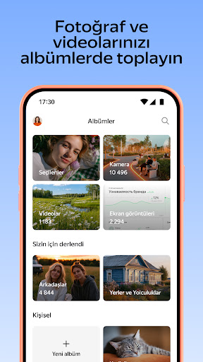 Yandex.Disk ekran görüntüsü