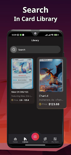 TCG Card Scanner TCG Collector ekran görüntüsü