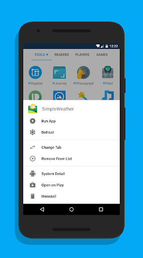 Ice Box - Apps freezer ekran görüntüsü