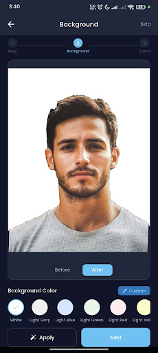Passport Size Ai Photo Maker ekran görüntüsü