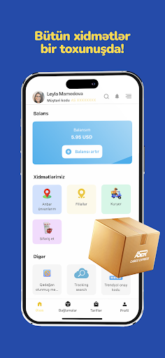 Aser Cargo Express ekran görüntüsü
