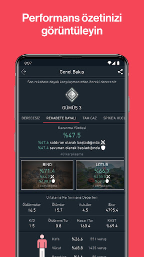 Spike Stats - Valorant Tracker ekran görüntüsü