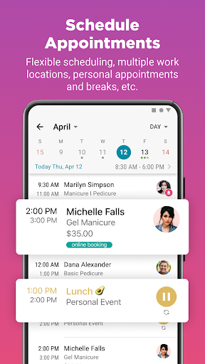 Masters Pro: Scheduling App ekran görüntüsü