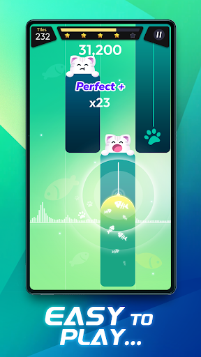 Rhythm Rush - Piano Music Game ekran görüntüsü