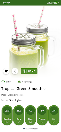 Detox Green Smoothie Recipes ekran görüntüsü