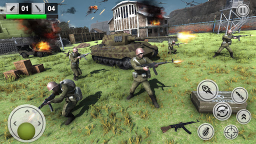 World War 2 fps shooting ekran görüntüsü