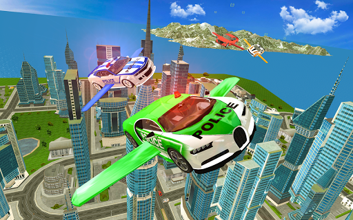 Drive Real Police Flying Car ekran görüntüsü