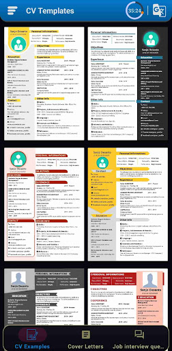 CV Resume Maker & Cover Letter ekran görüntüsü