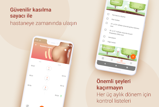 Gebelik Takibi. Hamilelik App ekran görüntüsü