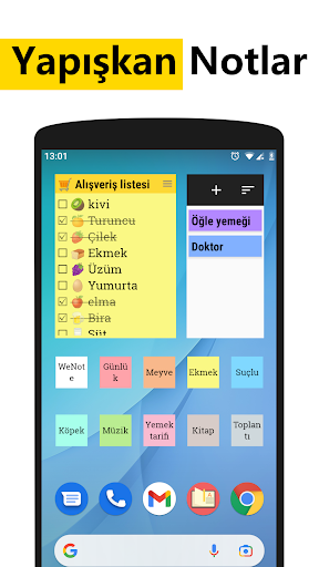 WeNote: Notlar, Defter, Notes ekran görüntüsü