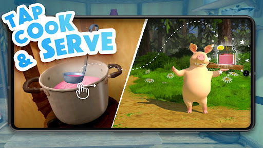 Masha and the Bear: Food Games ekran görüntüsü