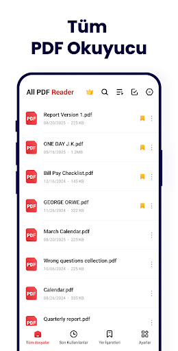 PDF Reader - PDF, Docx, PPTX ekran görüntüsü