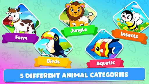 Animal Coloring Games for Kids ekran görüntüsü