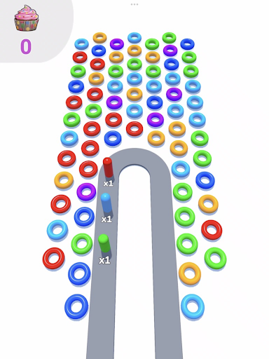 Hoop Stacking: Color Rush ekran görüntüsü