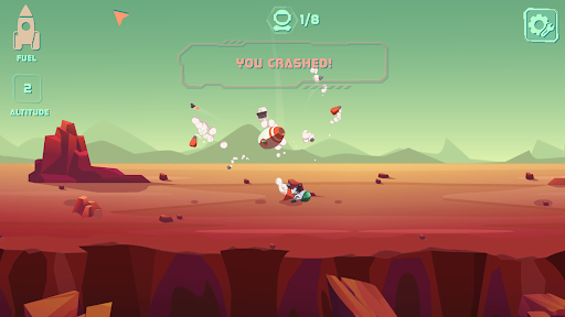 Mars dunes: tiny wings mission ekran görüntüsü
