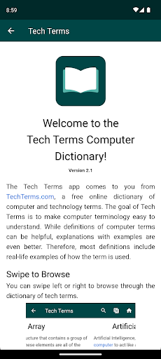 Tech Terms ekran görüntüsü