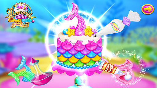 Denizkızı Glitter Cupcake Chef ekran görüntüsü