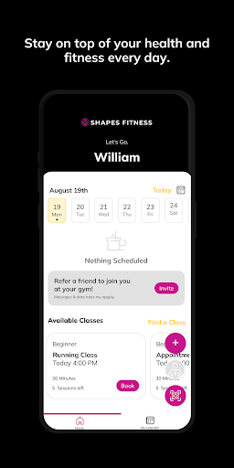 Shapes Fitness ekran görüntüsü