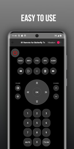 Remote for butterfly tv ekran görüntüsü