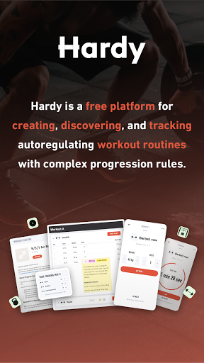 Hardy: smart workout routines ekran görüntüsü