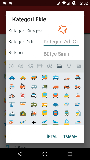 MERP Bütçem ekran görüntüsü