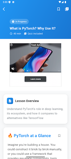 Learn PyTorch ekran görüntüsü