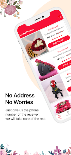 Aroma Flowers UAE ekran görüntüsü