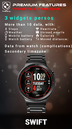 Swift Watch Face ekran görüntüsü