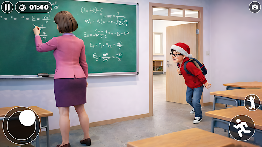 Santa School Escape Simulator ekran görüntüsü