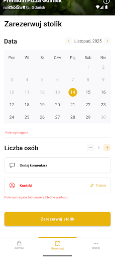 Premium Pizza Gdansk ekran görüntüsü