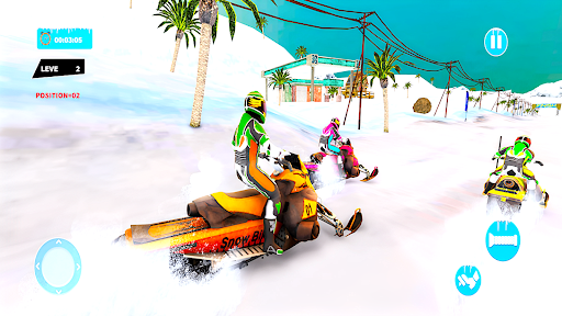Snow Bike Racing Snocross Game ekran görüntüsü