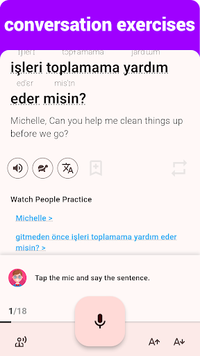 Turkish Listening & Speaking ekran görüntüsü