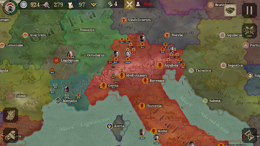 Great Conqueror: Rome War Game ekran görüntüsü