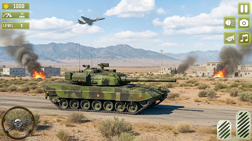 US Army Truck 3D Military Game ekran görüntüsü