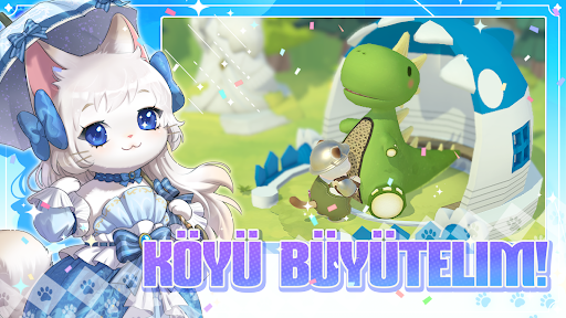 MeowKingdom: Kedili idle RPG ekran görüntüsü