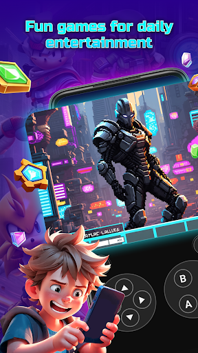 Games Console Emulator ekran görüntüsü