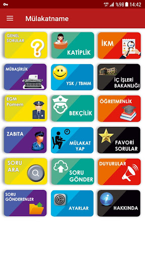 Mülakatname ekran görüntüsü