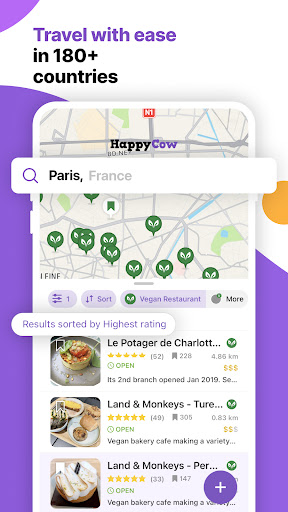 HappyCow - Vegan Food Near You ekran görüntüsü