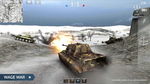 Armored Aces - Tank War ekran görüntüsü