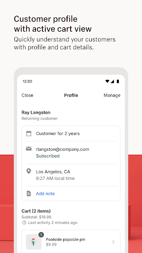 Shopify Inbox ekran görüntüsü