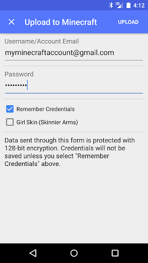 Skin Creator for Minecraft ekran görüntüsü