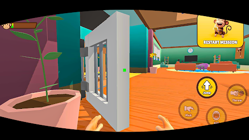Funny Monkey Pranks Game 3D ekran görüntüsü