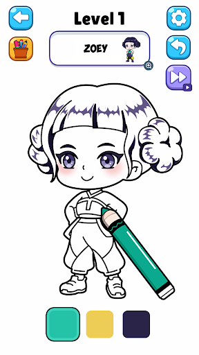 Idol Draw: Coloring Master ekran görüntüsü