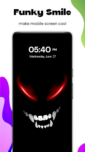 Funky Smiles Live Wallpaper ekran görüntüsü