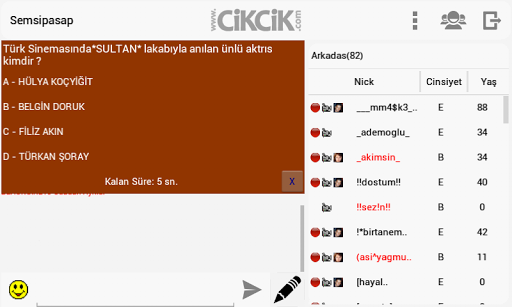 Kameralı Sohbet Süper Chat ekran görüntüsü